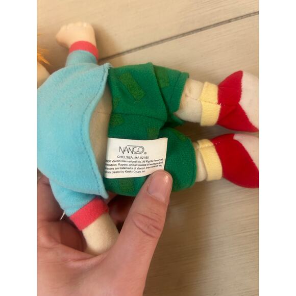 VTG Chuckie Rugrats Plush Doll Nickelodeon Vintage Toy 2000 Stuffed Animal - Picture 4 of 6